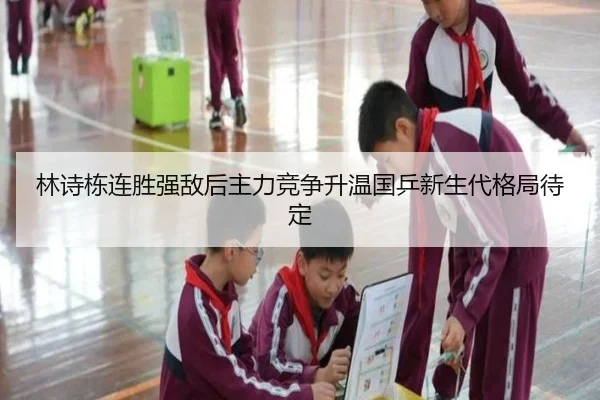 林诗栋连胜强敌后主力竞争升温国乒新生代格局待定